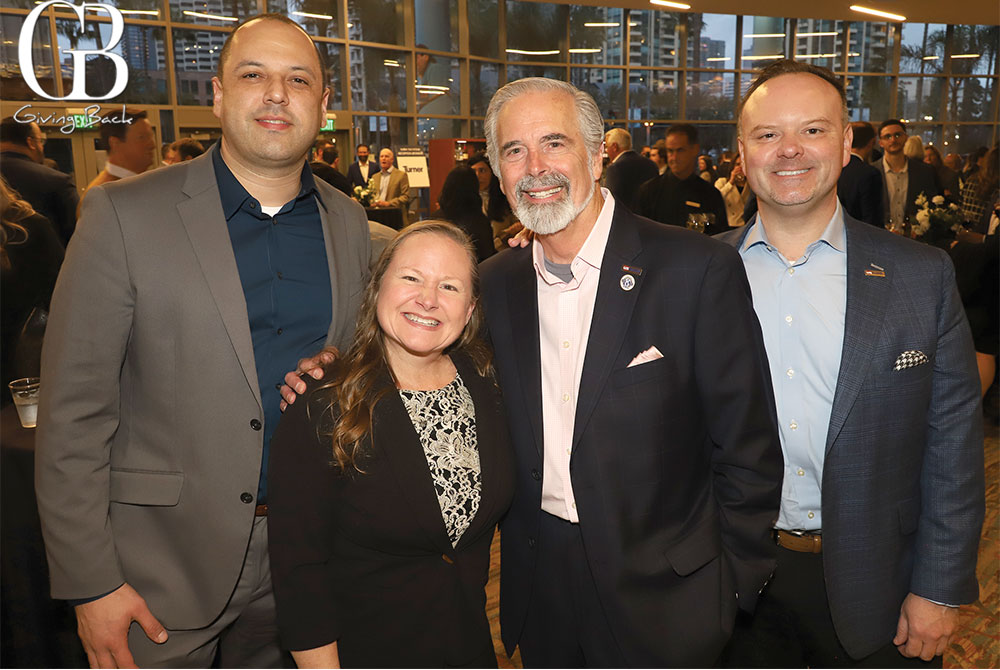 Claudio Burgin, Amber Bertelsen, Gordon Boerner and Jay Henslee