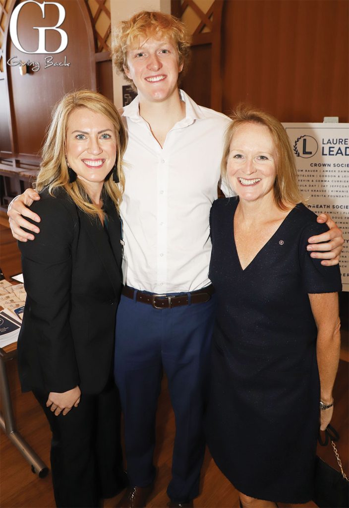 Karina Sousa with Matthew and Karen Bower