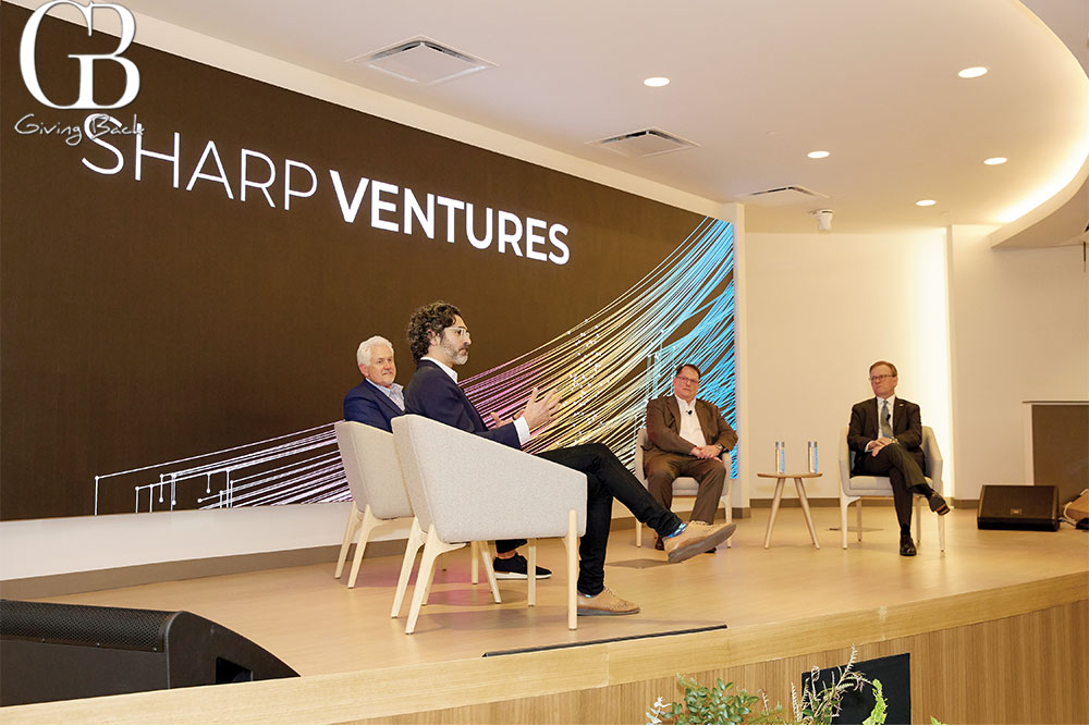 Sharp Ventures launch event in April 2023