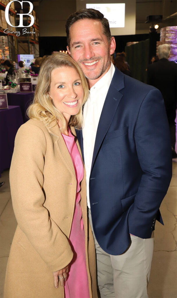 Andrea and Alan Prohaska at san diego food bank gala feeding hope under the stars