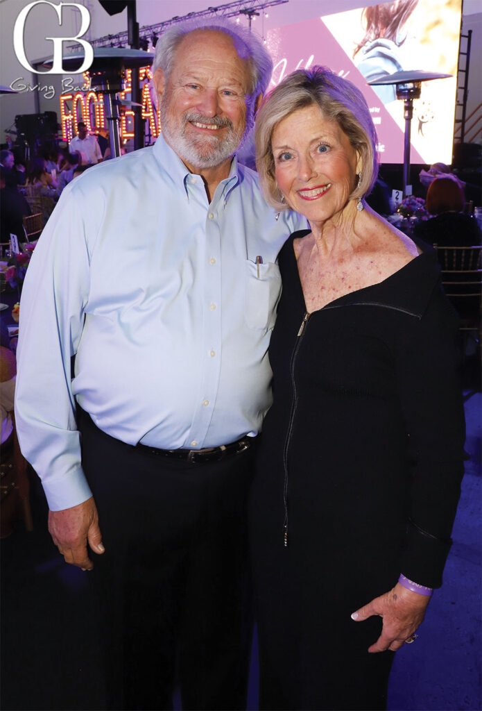 David and Pamela Hunt at san diego food bank gala feeding hope under the stars