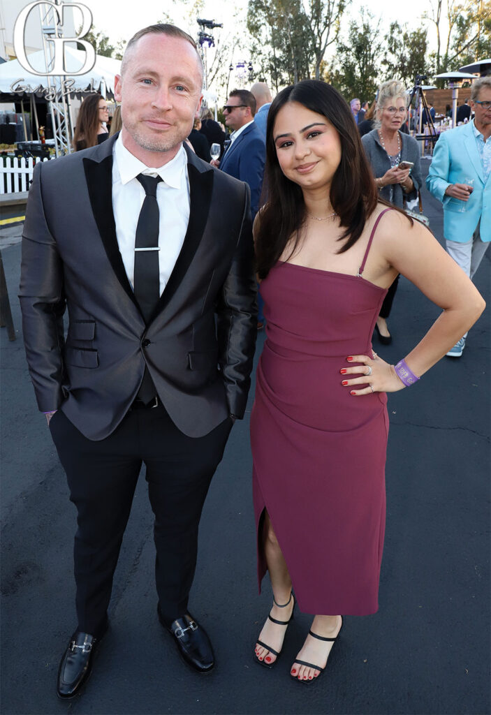 Douglas Stirling and Ana Rodriguez at san diego food bank gala feeding hope under the stars