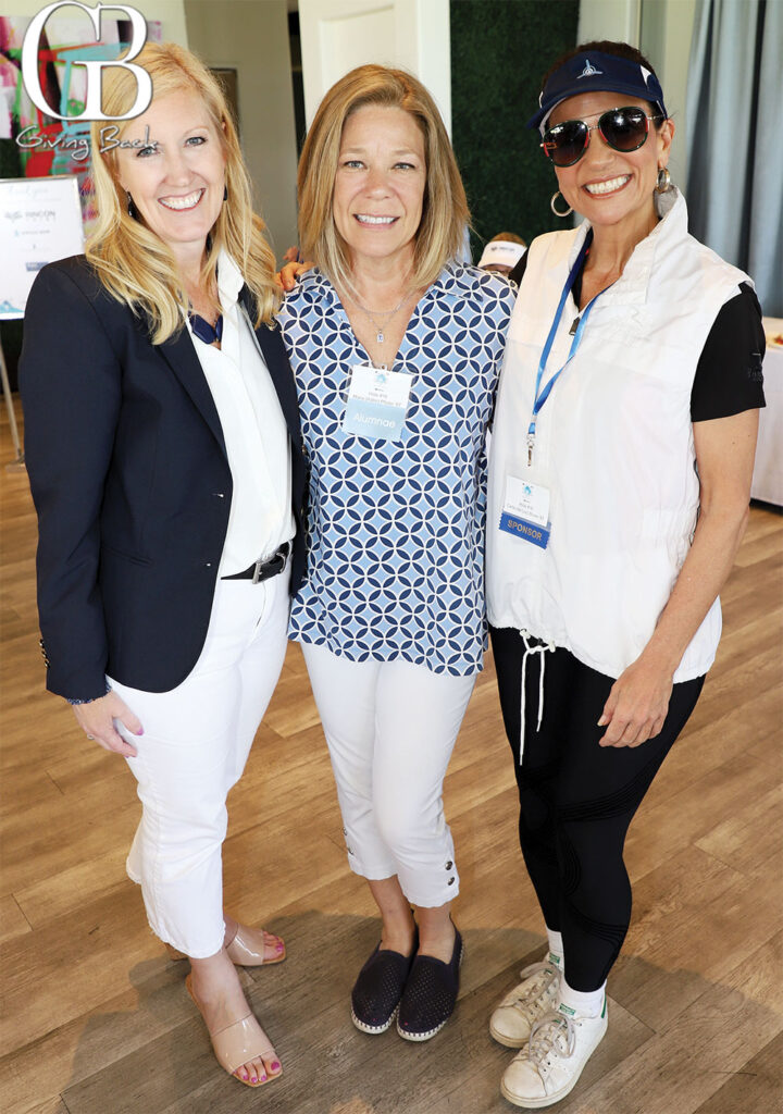 Lauren Lek, Malia Pfister and Carla Boren