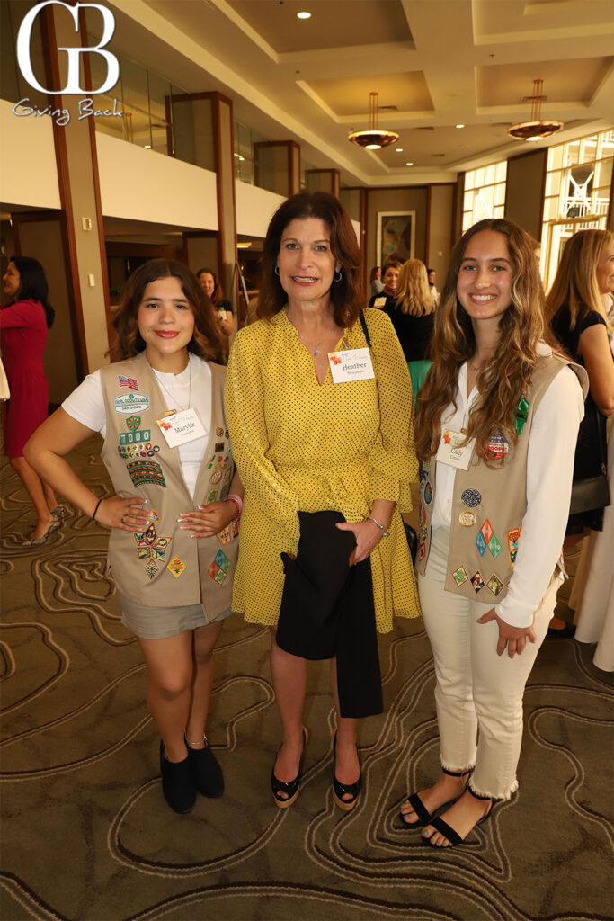 Maryliz Campos, Heather Benjamin and Cady Conner